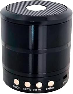 Caixa de som portátil com bluetooth e microfone embutido -