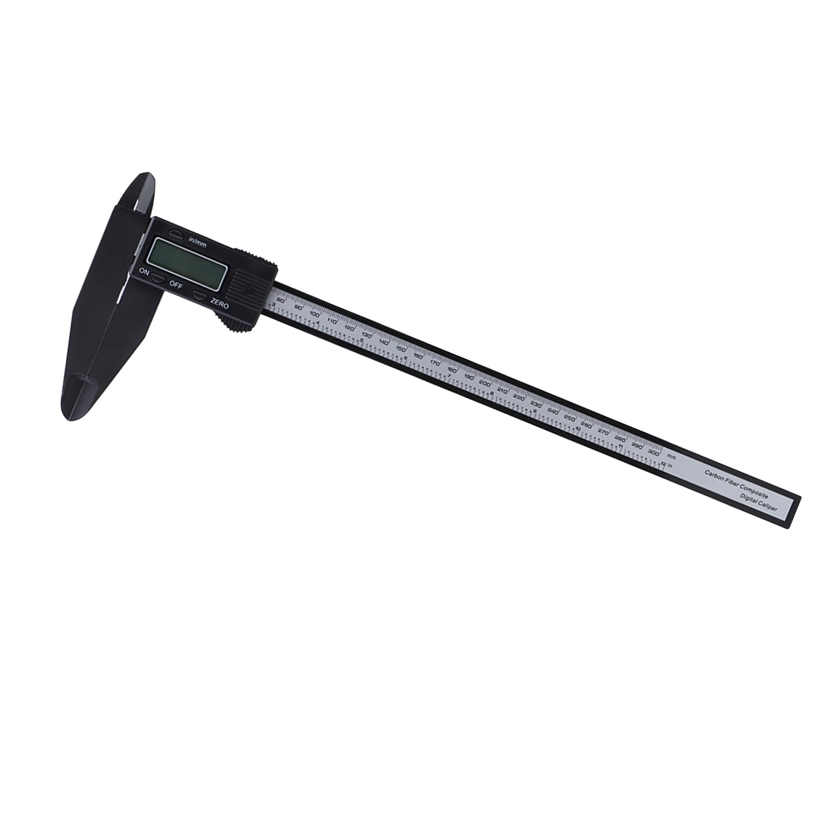 Calibro digitale in fibra di carbonio, micrometro elettronico LCD, strumento di misurazione per falegnameria, scuole e aziende agricole, 150 mm 300 mm