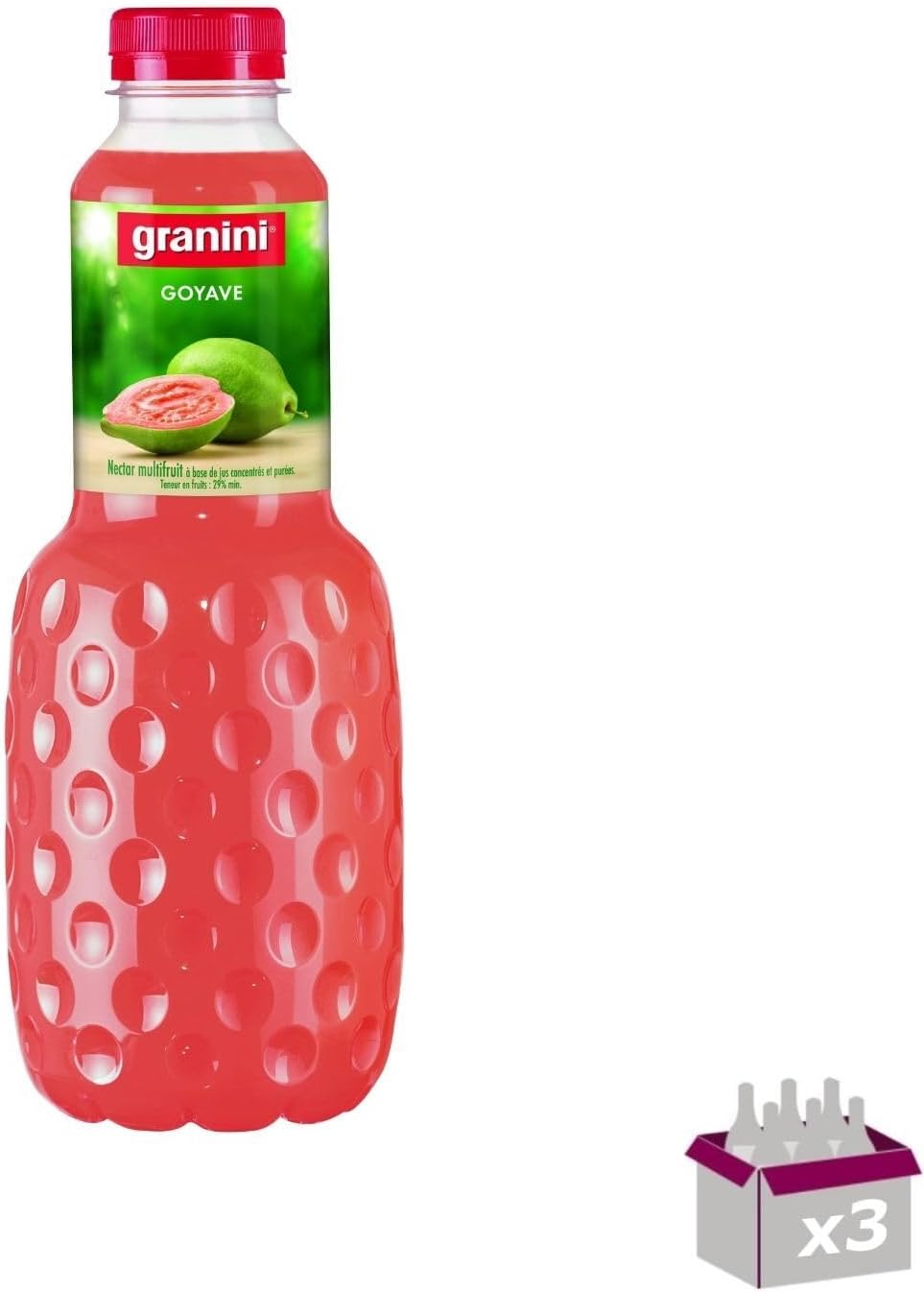 Nectar de goyave Granini (3x1L)