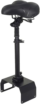 Scooter Seat, Electric Scooter Saddle, Height Adjustable Saddle Seat for Men and Women, Scooter Saddle Replacement Padded for KQl3 KQI3 PRO, Electric Scooter Seat Attachment