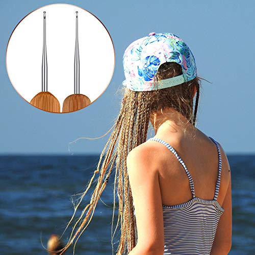 9 Pieces Interlocking Tool For Latch Hook Tool Dreadlock Crochet Hook Needle For Braid Hair Carpet Making And Other Craft #TOP3