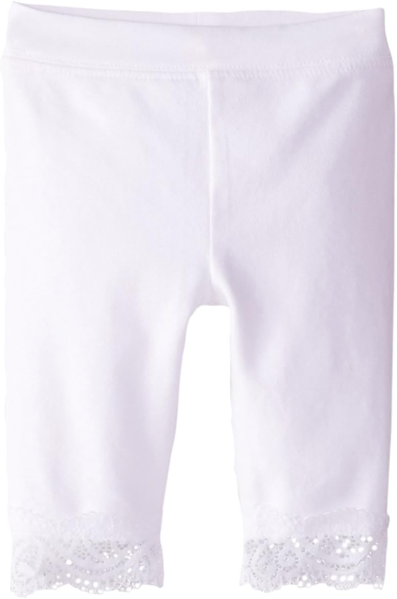 Hartstrings Baby Girls' Cotton Spandex Capri Legging