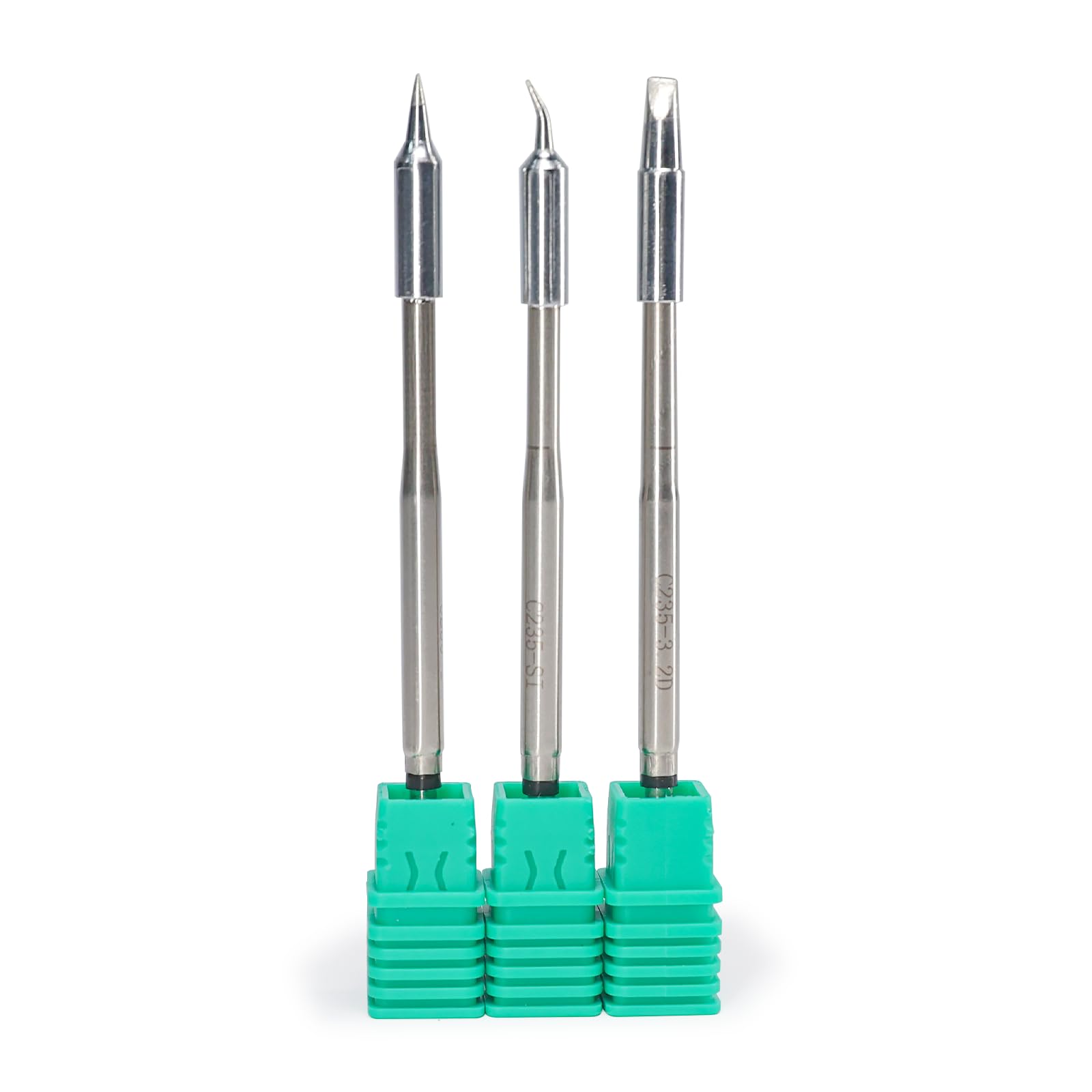 Yihua C235 Soldering Iron Tips Set 3Pcs (Type I/Si/D) Only For 928D-Iv Soldering Iron Kit
