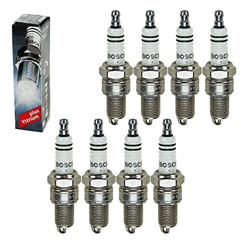 8 bujías originales de Bosch WR7DC+.