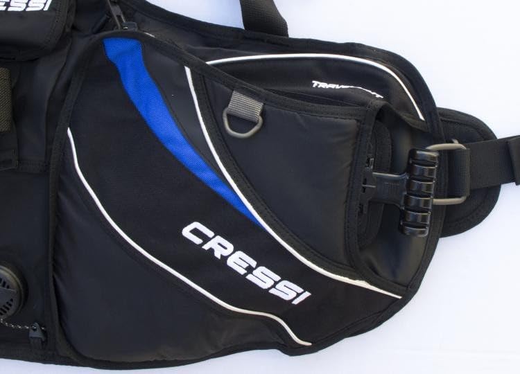 Amazon.com : CRESSI Travelight Jacket-Style BCDs, Black/Blue, L