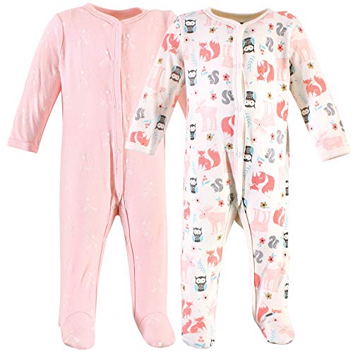 Image of Hudson Baby Baby Cotton Union Suit, 3 Pack