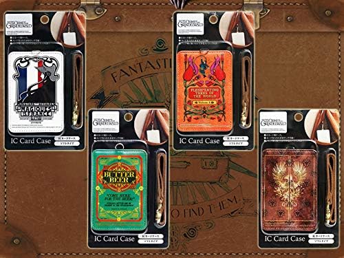 Amazon ファンタスティックビーストと黒い魔法使いの誕生 ストラップ付きicカードケース バタービール パスケース ハリーポッター フランス魔法省 バッグ 財布 おもちゃ
