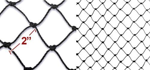 MTN Gearsmith New Anti Bird Netting 100' X 50' Net Netting Aviary Game Poultry Bird 2"x2" Mesh