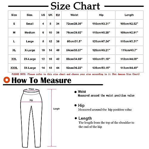 Generic Calça feminina de linho para viagem de verão, macia, cintura alta, calça casual, folgada, co