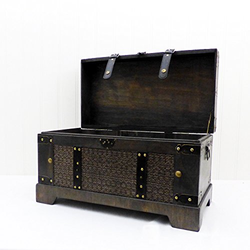 'Atlantis' Tronco de almacenamiento decorativo de madera grande - Ideas de regalos para el Día de la Madre, Cumpleaños, Aniversario y Felicitaciones