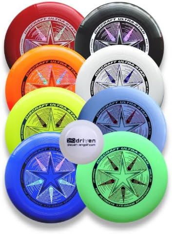 Ultimate 8 Disc Bundle - 8 Discraft Ultra Star 175 Gram Ultimate Discs + Mini Disc