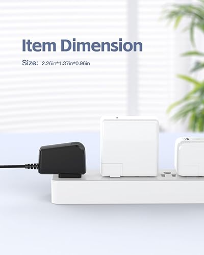 Miniatura 4 de Cable de carga de 12 V para cargador de afeitadora Braun (repuesto para cable de carga de fuente de alimentación Braun Series 9 7 3 5 1)