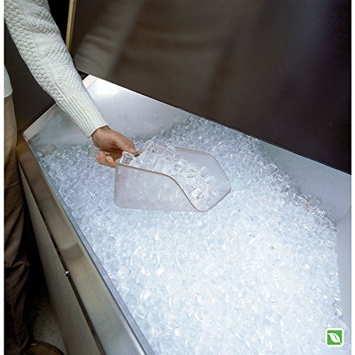 Rubbermaid 9F75 32 Oz Capacity, 10.8" Length X 4.8" Width X 4.7" Height, Clear Color, Polycarbonate Bouncer Contour Scoop #TOP2