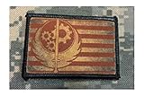 rarun.p Brotherhood of Steel Flag Morale Patch Military Tactical Army Flag USA Hook