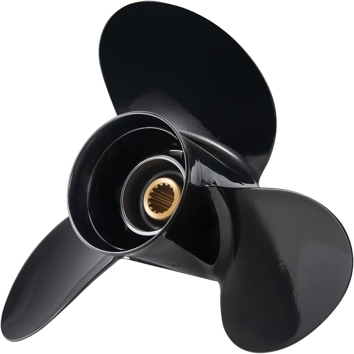 13 3/4 X 17 Upgrade OEM 58100-87L20-019 Aluminum Boat Propeller fit Suzuki Outboard Motors DF50/60/70/90/100/115/140HP 3 Blades 15 Spline Tooth 13.75x17'Pitch Prop RH