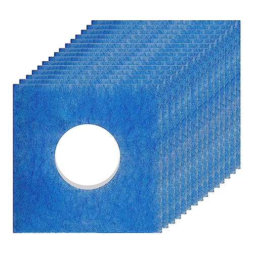 Filtro F tipo D per ventilatori Limodor Limot LF/ELF e F/C F-LF/5 00010 LIG, 226 x 226 mm, diametro 95 mm, filtro antipolvere classe G4, filtro dell'aria per il bagno (15 pezzi)