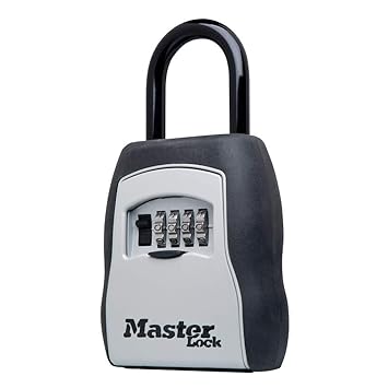 Master Lock Set Your Own Combination Portable Key Safe, 3-1/4 inch, Wide (Black)