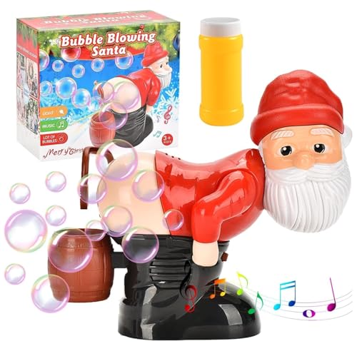 Weihnachtsmann Seifenblasen, Weihnachtsmann Seifenblasenmaschine mit...