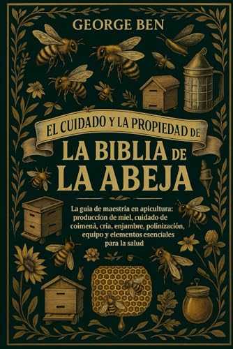 EL CUIDADO Y LA PROPIEDAD DE LA BIBLIA DE LA ABEJA: La guía de maestría en apicultura: producción de miel, cuidado de la colmena, cría, enjambre, ... esenciales para la salud (Spanish Edition)