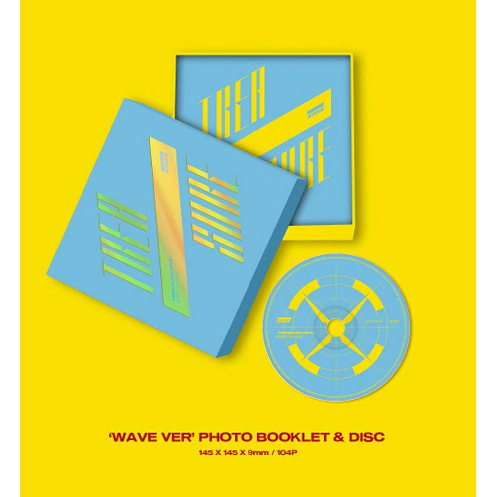 Buy ATEEZ Treasure EP.3 (Wave Version) One to All 3rd Mini Album