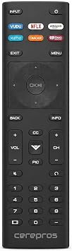 Replacement TV Remote Control for All VIZIO TVs