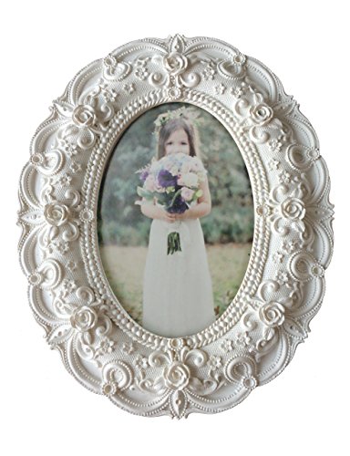 Kingwin Wedding Flower Oval Photo Frame - 4
