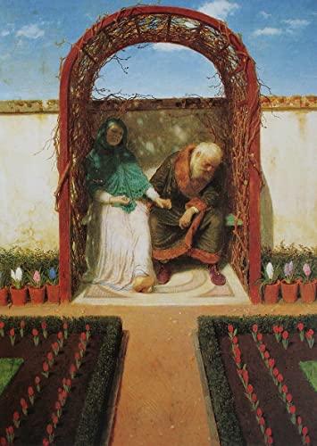 Affiche toile de qualité musée Arnold Böcklin portrait artistique 60x90cm aux finitions mates