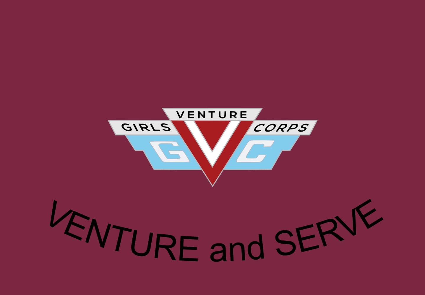 Drapeau Large Girls Venture Corps Air Cadets format paysage