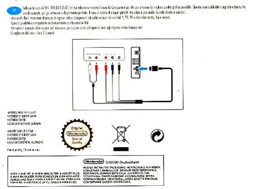 Miniatura 6 de TENINYU - Cable de audio y vídeo de componente Wii de 6 pies (HDAV, AV a HDTVEDTV 5 RCA, vídeo y audio estéreo RCA, cable AV para Nintendo Wii y Wii