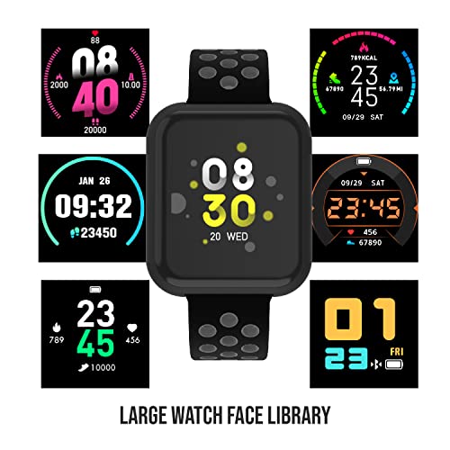 Itouch Air 3 Smartwatch Fitness Tracker With Heart Rate Tracker, Step Counter, Notifications, Sleep Monitor For Men Women #TOP6