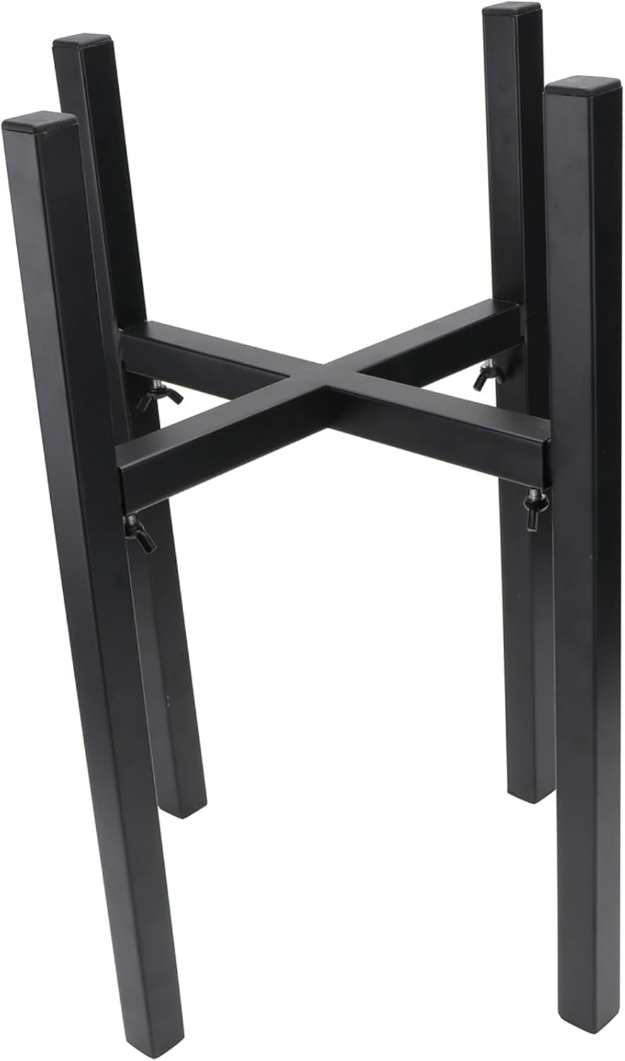 Potted Plants Rack Four-legged Flower Stand Cross-shaped Storage Shelf Flower Pot Holder and Durable Plant Stand