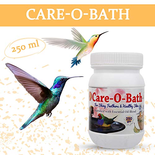 Image of New Pet Care International (PCI) Care-O-Bath || Provide Healthy Feathers for Healthy Bird Healthcare (250 Grm, Care o Bath)