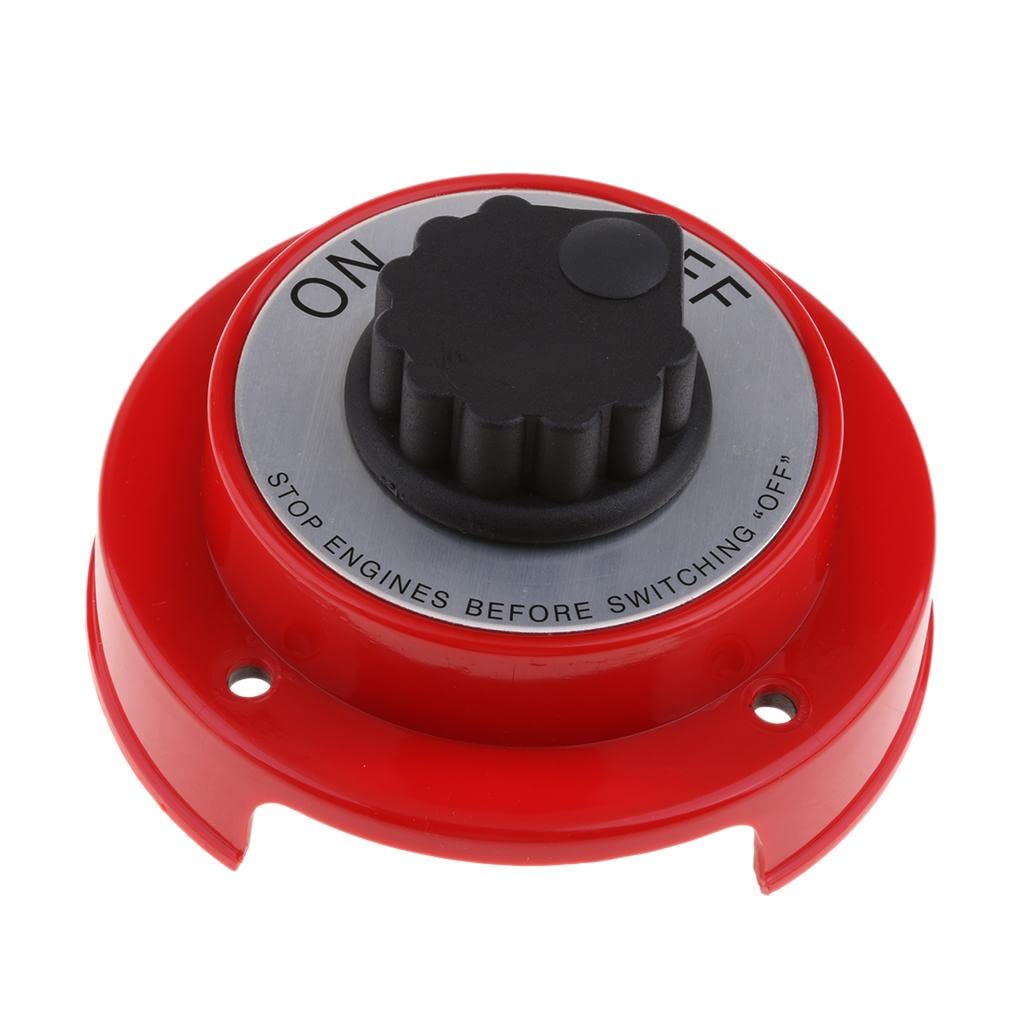 CALANDIS Marine 6-32V 250Amp Ignition Protected Boat Battery Selector Switch-image-45