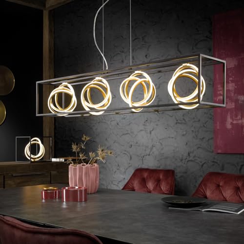 Fischer & Honsel Lampada Led A Sospensione Gisi, Cct Dimming 4 Luci - 3