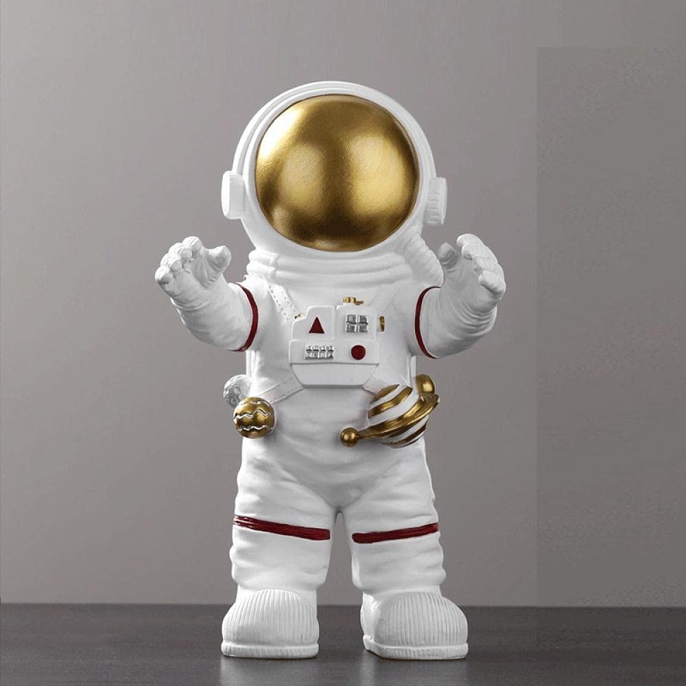 Estatua Estatua De Figuras De Astronauta De Decoración Moderna para El Hogar