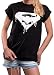 MAKAYA Oversize Top Superheroes Manga Corta Talla Grande - Frikis Super Bat...