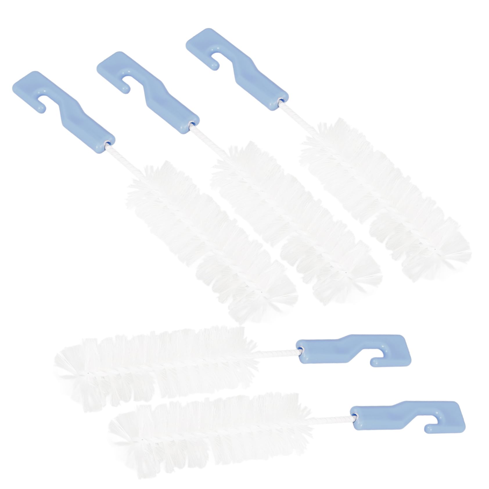 PACKOVE 4sets Cleaning Brush Accessory Small Brush for Wax Removal Ears Bristle Tube Earwax Practical Cleaning Brush Earphone Cleaner Brush for Nylon 5pcs*4