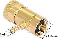 Vista 2 de Joywayus Sistema de inyección de oxígeno Kit de oxigenación de cerveza casera Piedra de difusión