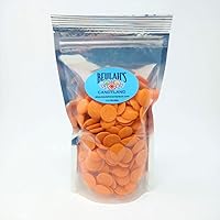 Vista 4 de Merckens Obleas de revestimiento Obleas de fusión Color naranja 1 libra