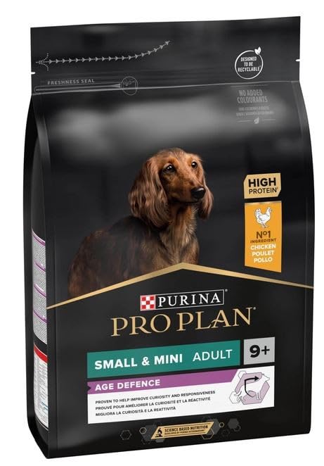 Small & Mini Senior Age Defence 9+ Chicken Dry Dog Food 3kg