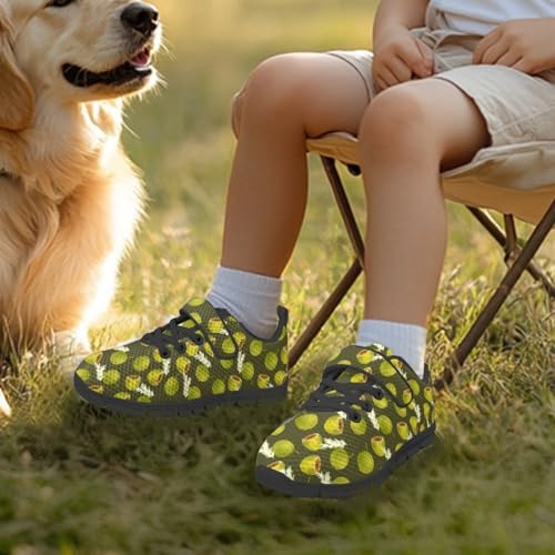 Cute Running Shoes for Girls Sneakers for Kids with Hook and Loops Athletic Sneakers Kids Tennis Shoes Daily Footwear4