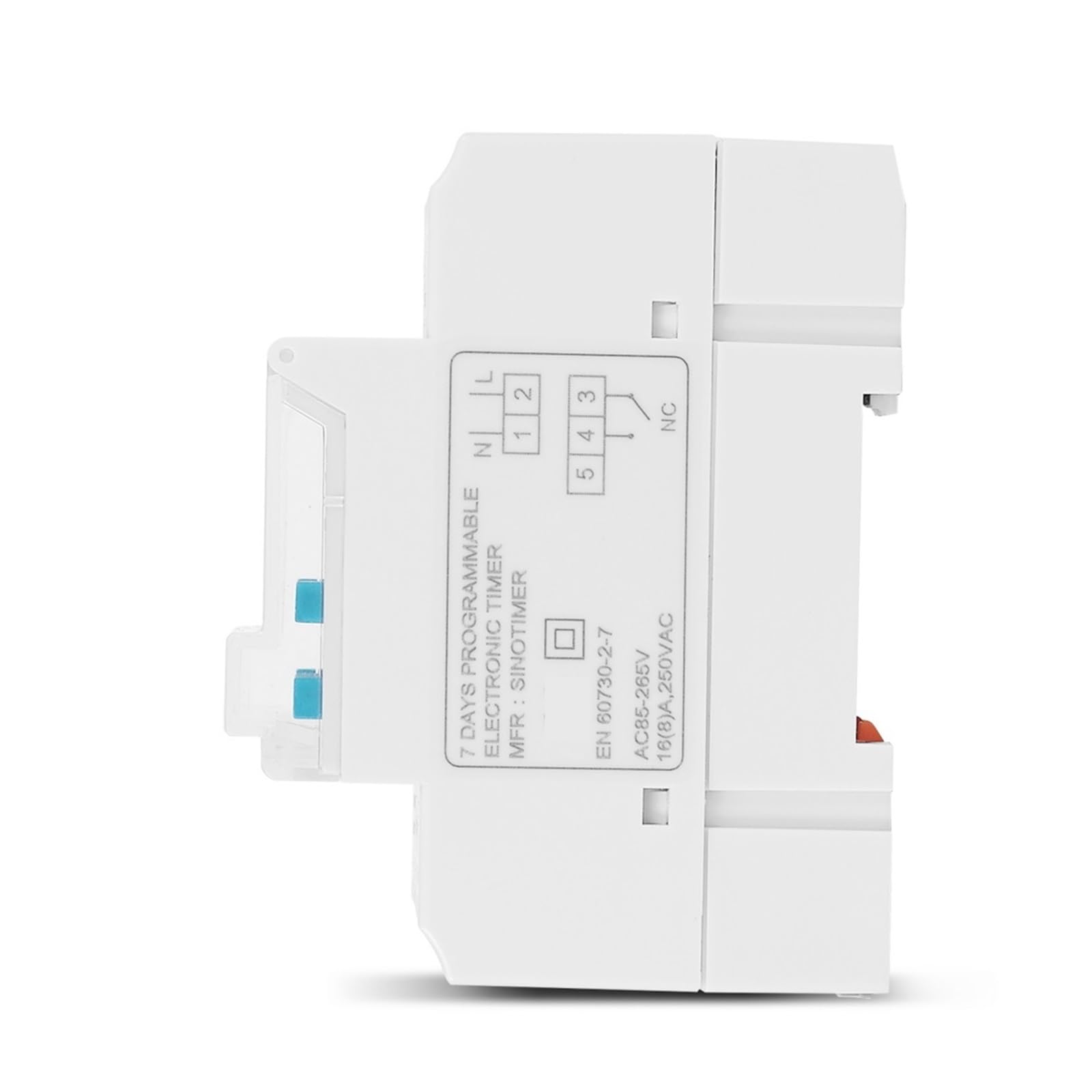 Temporizador electrónico programable semanal de 7 días con Control de Tiempo, relé de Cuenta Regresiva Digital de 16 A, 85-265 V CA, 12 V(12VAC)