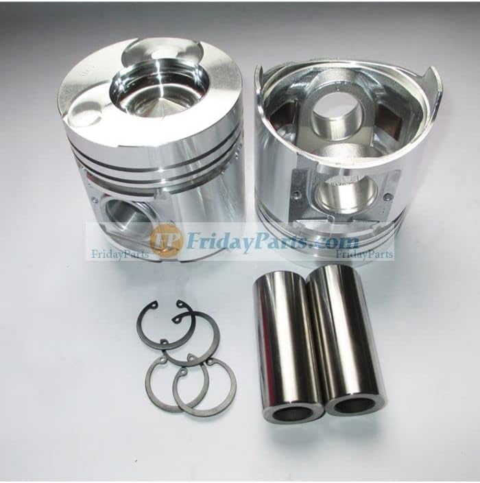 Aftermarket replacement Engine 3D84E Piston YM129002-22081 one Set 3 Units