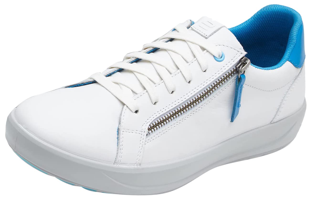 Ergon Denver Zip & Lace-Up Sneakers for Men (White, Numeric_7) (B0B28TJJ8D) Amazon Price History, Amazon Price Tracker
