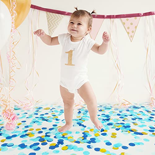 Kdpatfav KDP-KFH-HYH005 2 Pack Round Baby Gender Reveal Confetti Decorations Pink And Blue Confetti thumb #2