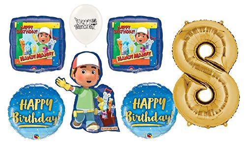 Handy Manny Party Event Decorations Bouquet Of Balloons (8Th Birthday) #TOP6