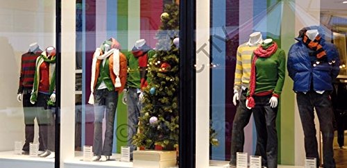 Film adhésif Anti UV, UVA 151, vitrine de Magasin, musées, vitre fenêtre de Maison, Protection Contre Les UV, Plusieurs Tailles Disponibles, Application Facile (Largeur 1.52 m x Longueur 1.50 m)