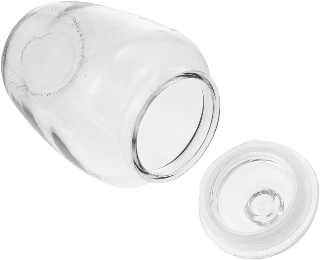 SUPVOX 2200ml Glass Storage Jar Sealing Canister Airtight Food Storage Container for Kitchen Pantry Honey Pickles