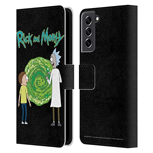 Étui Rick and Morty Samsung Galaxy S21 FE protégeant écran et appareil photo des rayures