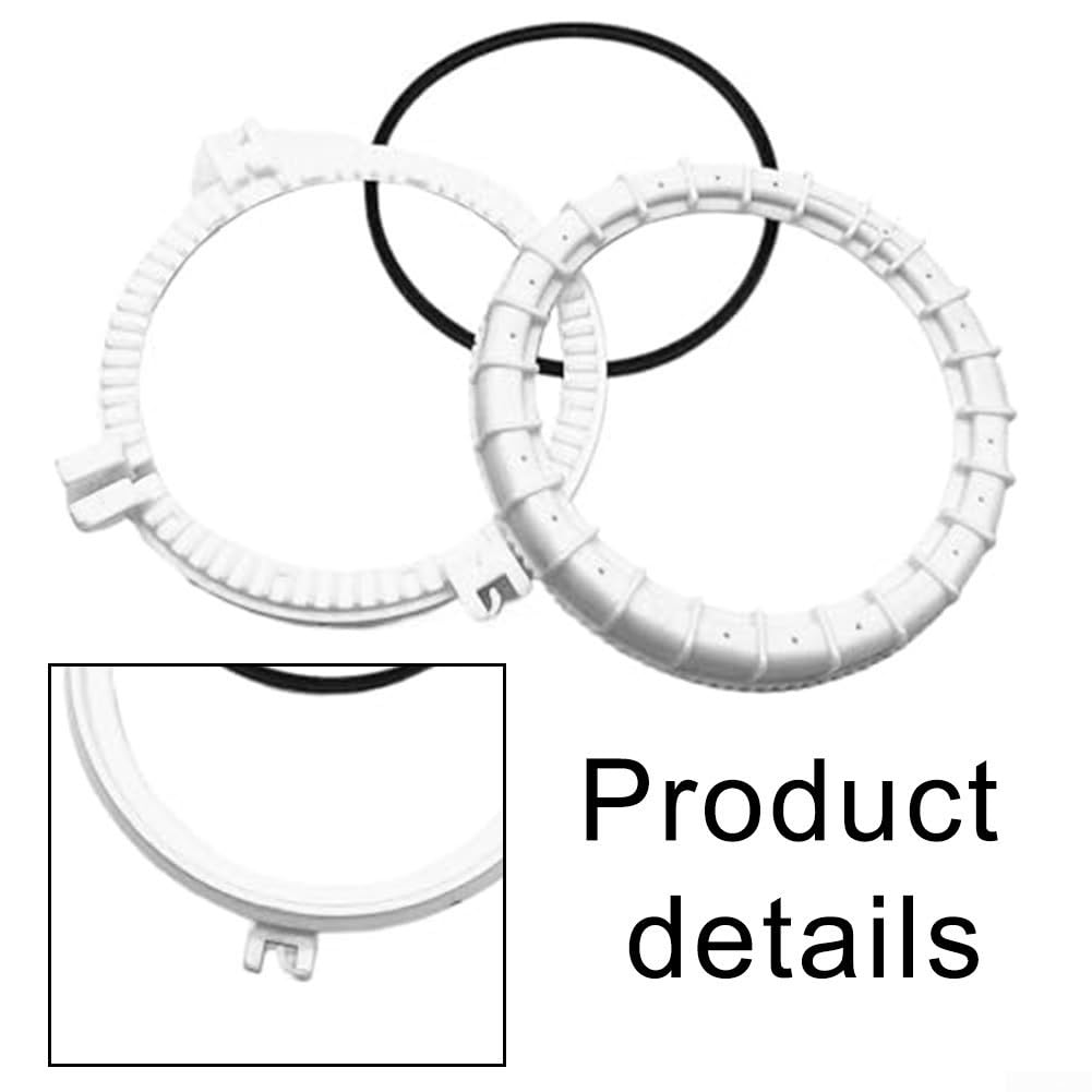 Set di guarnizioni per serbatoio della pompa del carburante per A4 A5 per a6 4F0201921A 4F0201375, plastica ABS resistente all'usura facile installazione nero bianco pezzo di ricambio